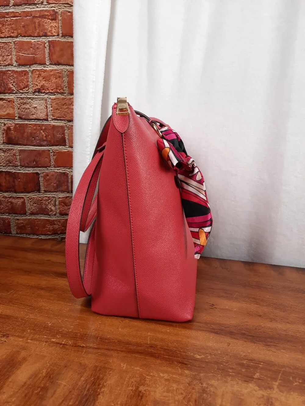 Coach Genuine Saffiano Leather Tote